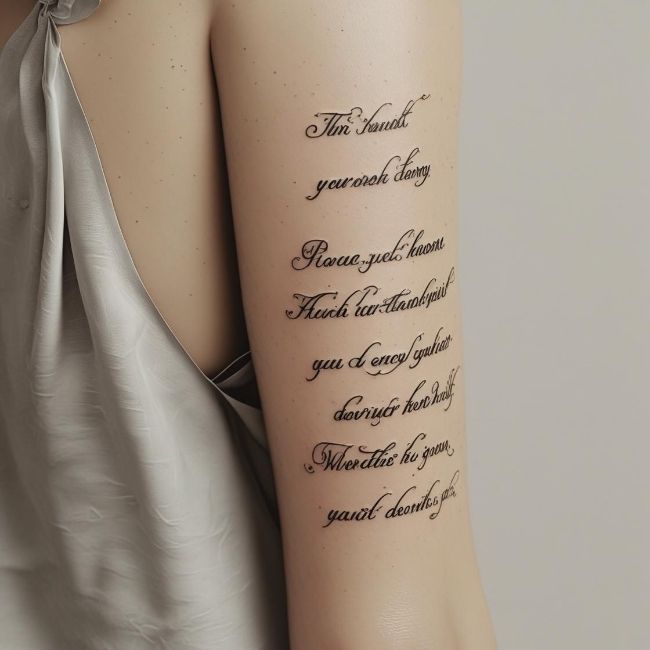 Quote Tattoos