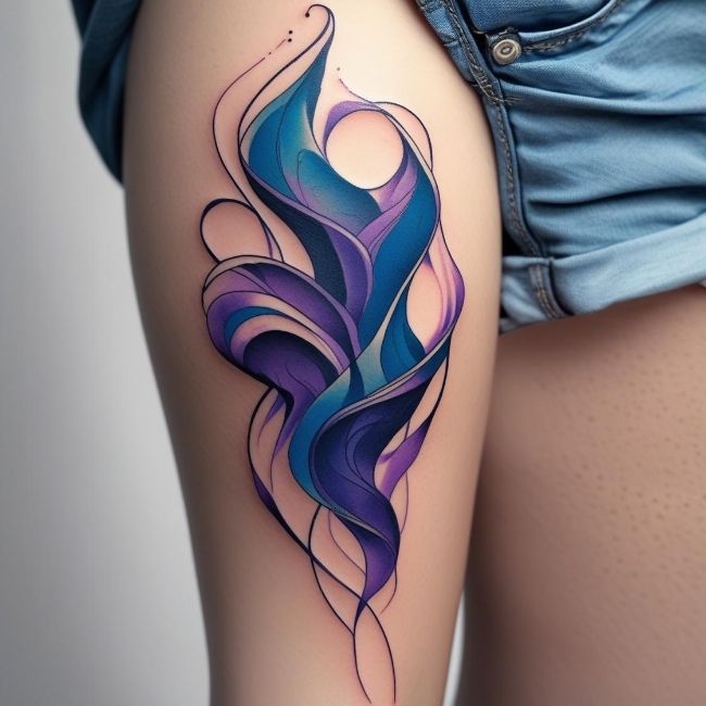 Abstract Ink Art